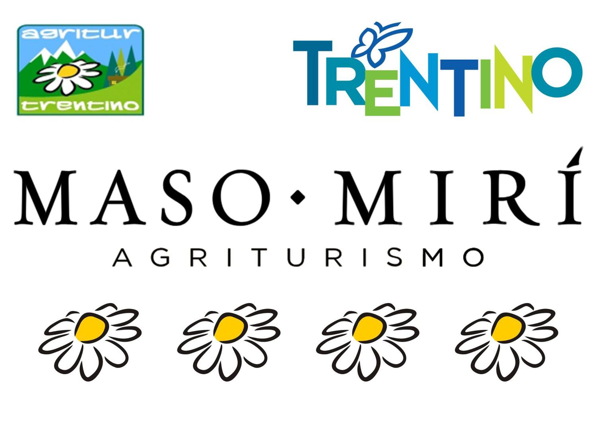 Agriturismo Maso Miri Trento Eksteriør billede